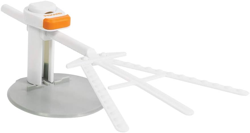 Fiskars Flat Vinyl Alignment Tool, White/Orange