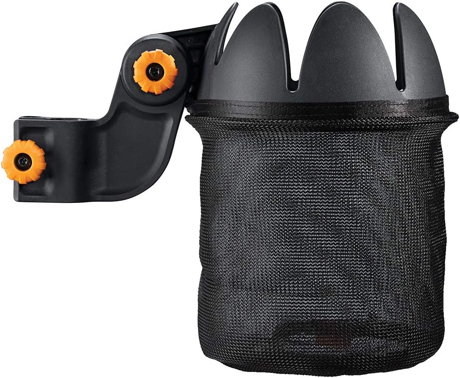 Fiskars Fruit Picker Basket with Adjustable Basket Angle, Machine Washable Mesh Bag, Fruit Harvesting Tool (Pole Not Included)