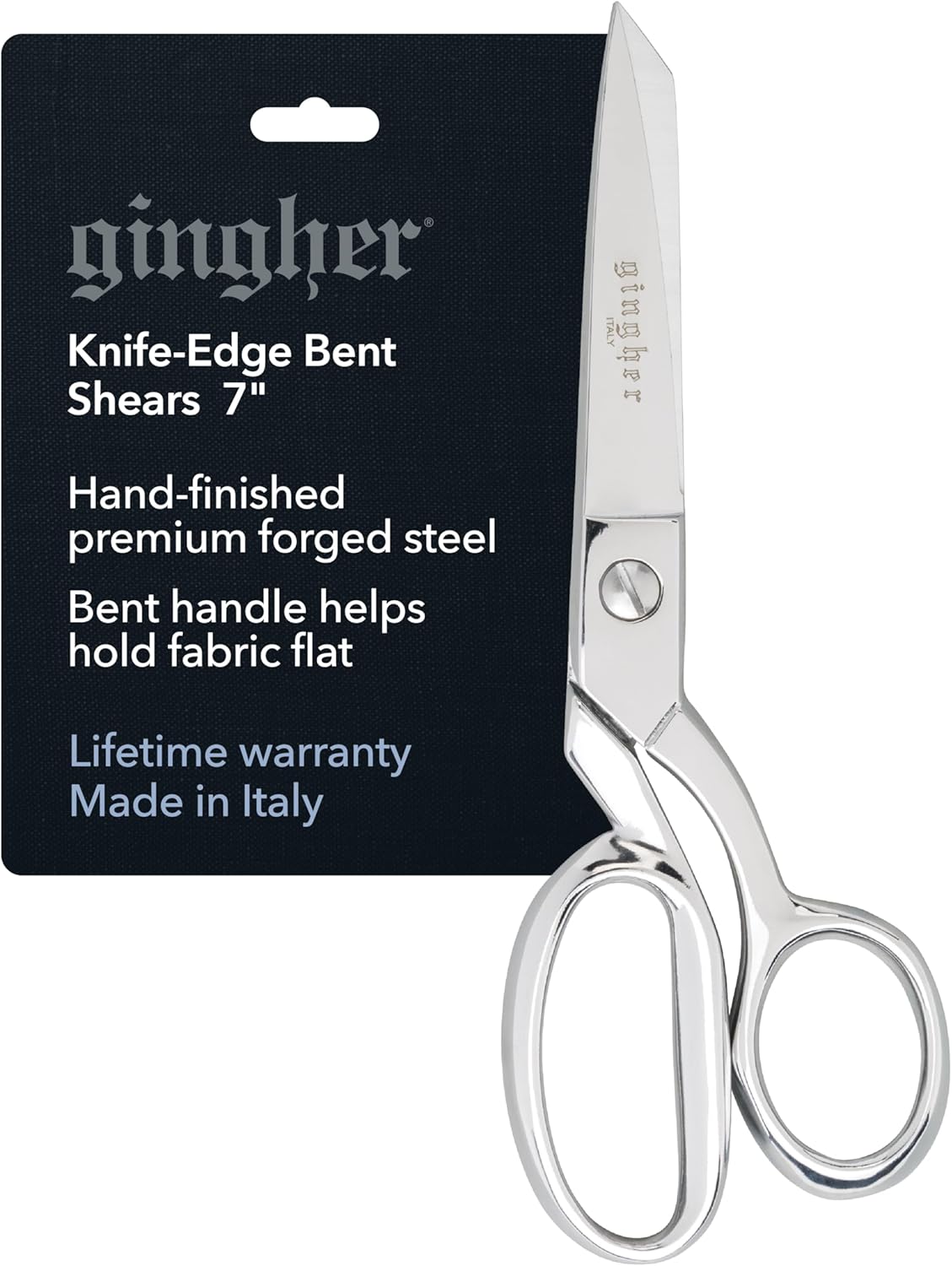 Gingher Scissors Knife-Edge Dressmaker Shears 7"