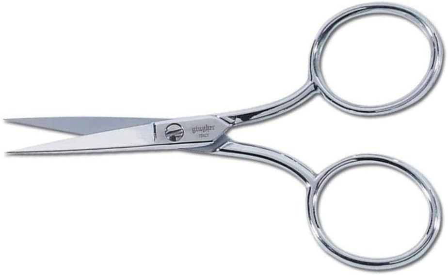 Fiskars Gingher 4 Inch Large Handle Embroidery Scissors (01-005271)