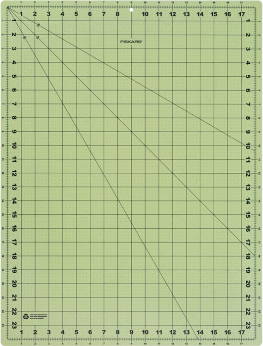 Fiskars 18x24 Inch Eco Cutting Mat Board (01-005900)